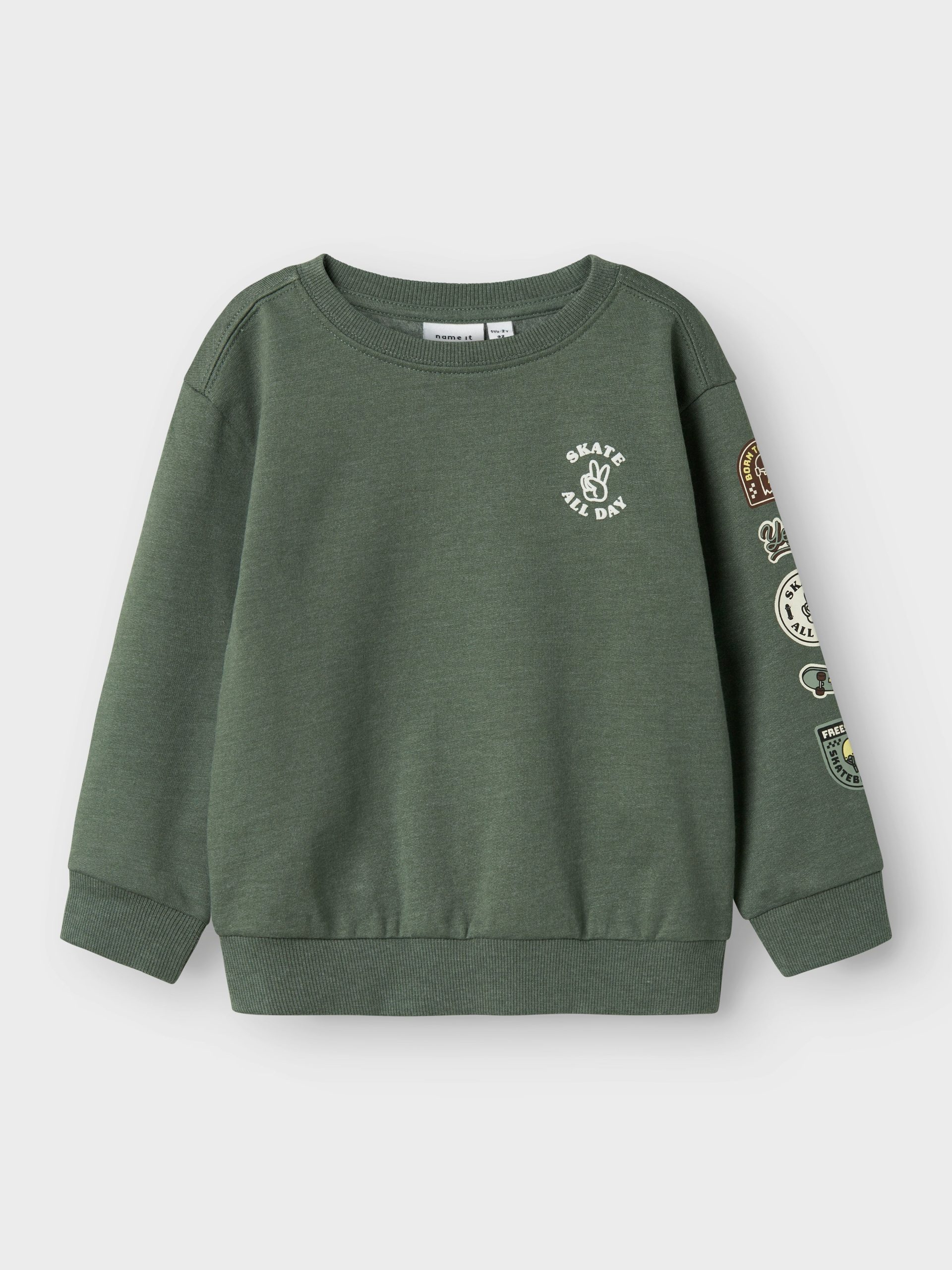Sudadera Skate Verde Mini - Imagen 5